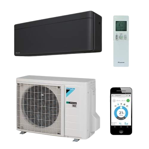 Daikin Stylish FTXA35BS 3.5 kW / 12.000 BTU – R32 – Koelen & Verwarmen – Inclusief WiFi – A+++